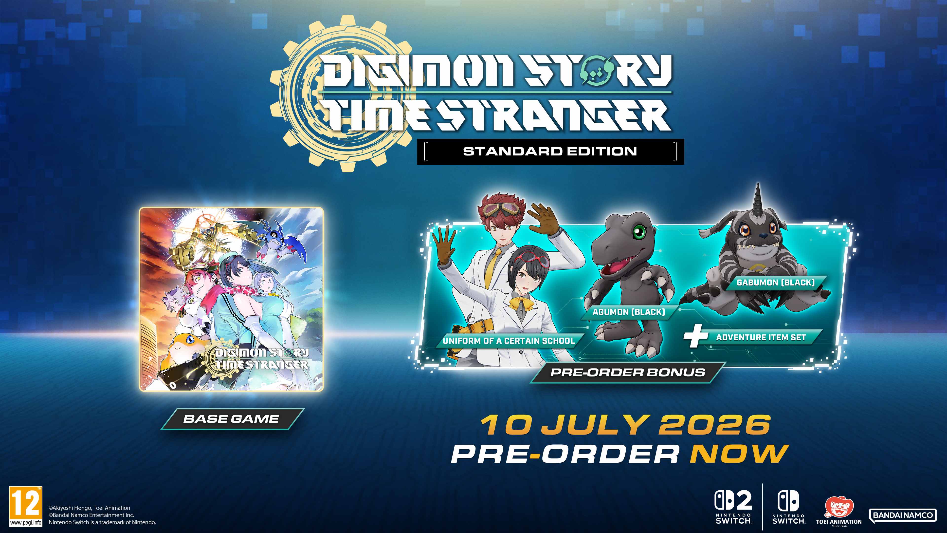Bandai Namco Digimon Story Time Stranger (Switch 2) aprašymas - Prekės nuotrauka