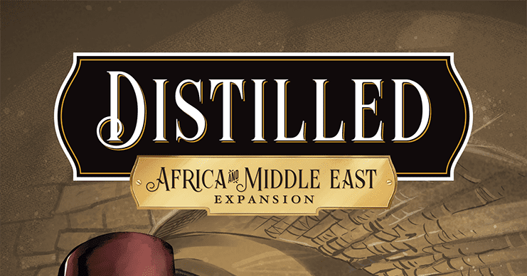 Paverson Games Distilled: Africa & Middle East Expansion aprašymas - Prekės nuotrauka