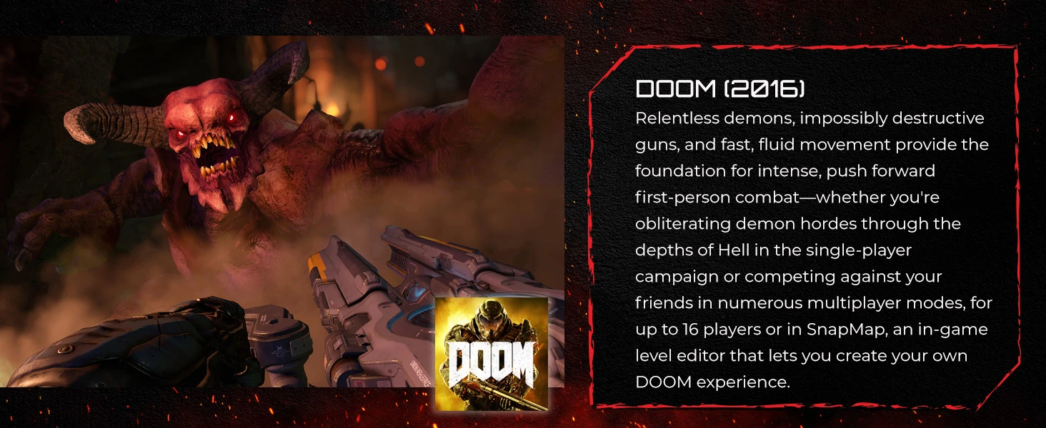 Id Software Id programinė įranga DOOM Anthology Xbox Series X aprašymas - Prekės nuotrauka Id Software Id programinė įranga DOOM Anthology Xbox Series X aprašymas - Prekės nuotrauka