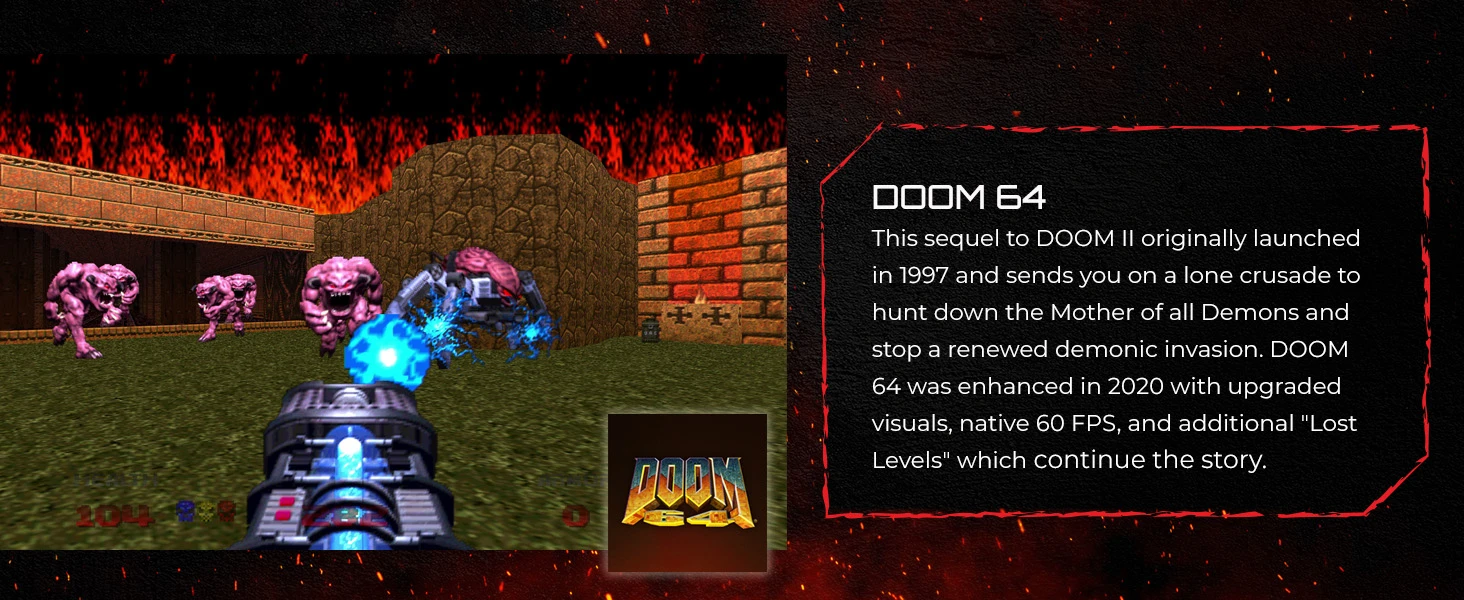 Id Software Id programinė įranga DOOM Anthology Xbox Series X aprašymas - Prekės nuotrauka Id Software Id programinė įranga DOOM Anthology Xbox Series X aprašymas - Prekės nuotrauka