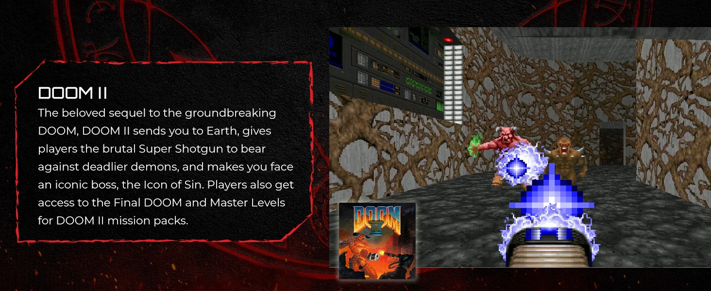 Id Software Id programinė įranga DOOM Anthology Xbox Series X aprašymas - Prekės nuotrauka Id Software Id programinė įranga DOOM Anthology Xbox Series X aprašymas - Prekės nuotrauka