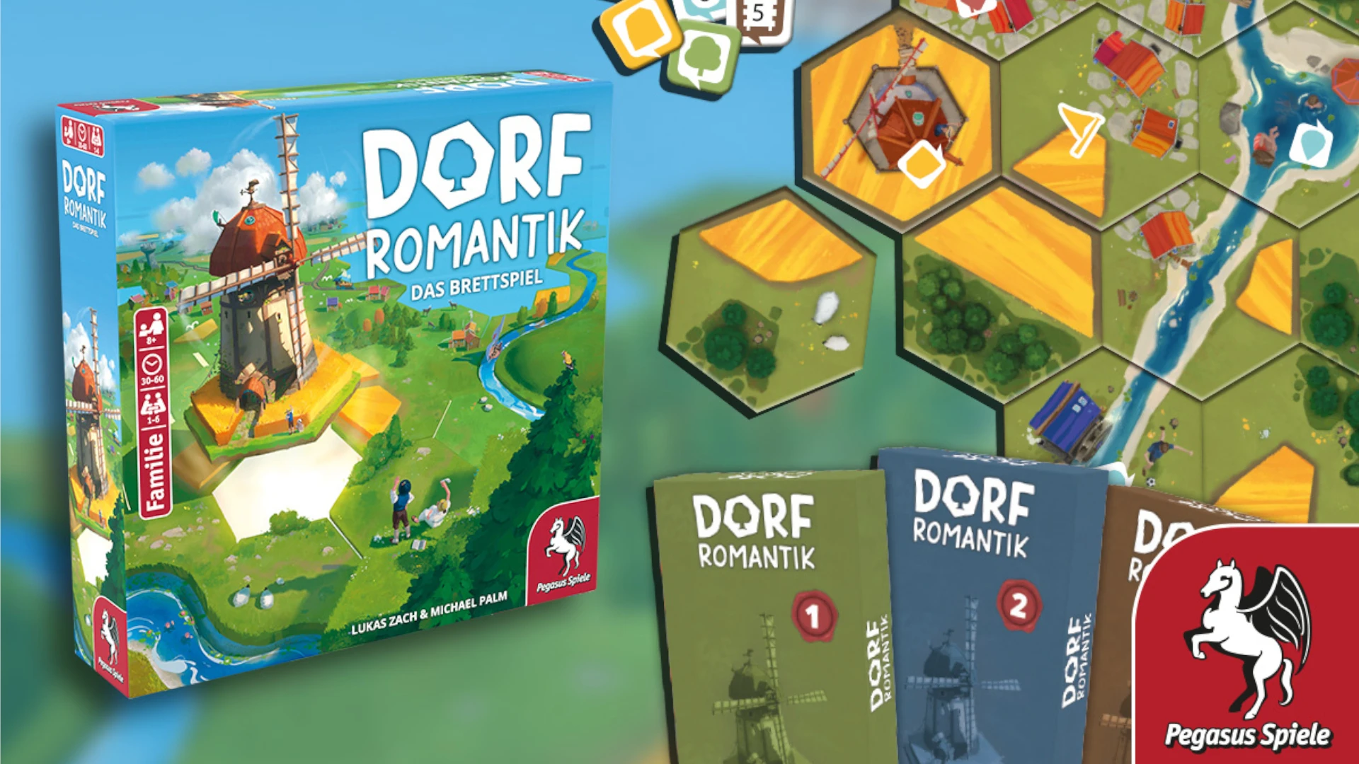 Pegasus Dorfromantik: The Board Game aprašymas - Prekės nuotrauka