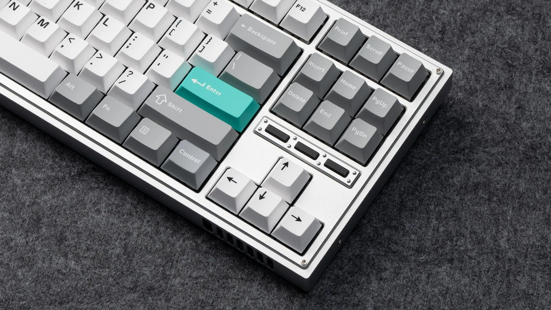 Klaviatūra Keychron Double shot PBT Full Set (Cherry profile - Mėlyna, Juodas, Geltona) Keycap rinkinys aprašymas - Prekės nuotrauka