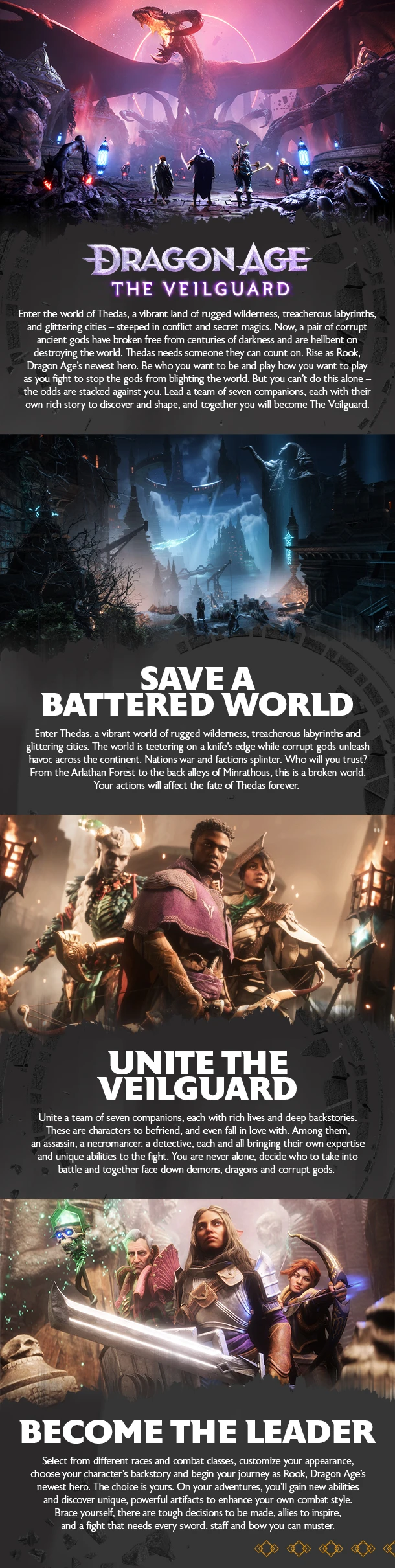 Electronic Arts EA Dragon Age: Veilguard PS5 aprašymas - Prekės nuotrauka Electronic Arts EA Dragon Age: Veilguard PS5 aprašymas - Prekės nuotrauka