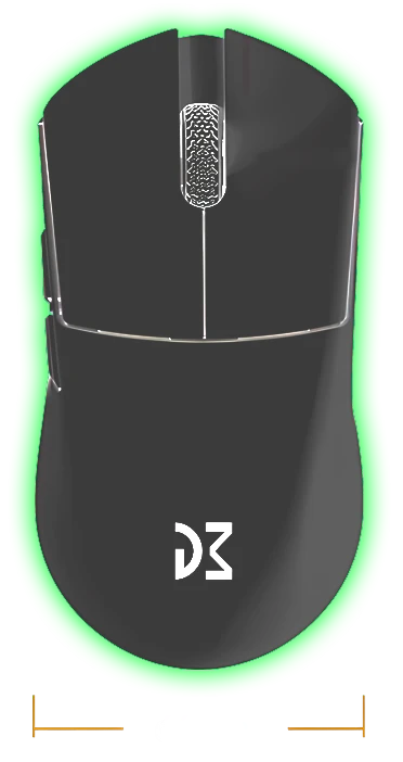 Dream Machines DM9 Skill su laidu žaidimų pelė | Juoda aprašymas - Prekės nuotrauka