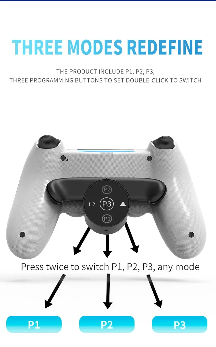 DUALSHOCK 4 Back Button adapteris (analogas) aprašymas - Prekės nuotrauka