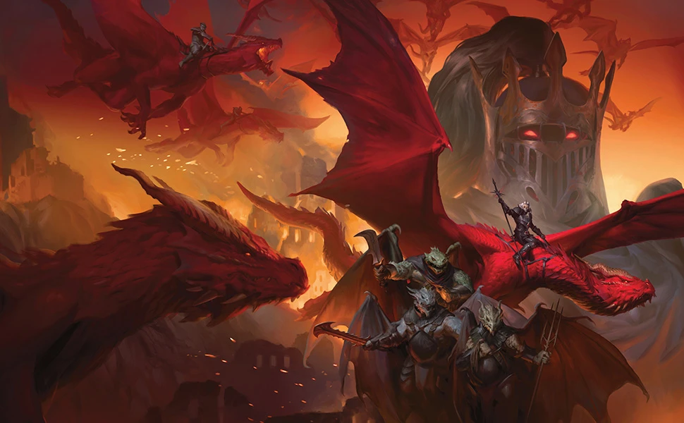 Wizards of the Coast Dungeons & Dragons Dragonlance Shadow of the Dragon Queen knyga aprašymas - Prekės nuotrauka