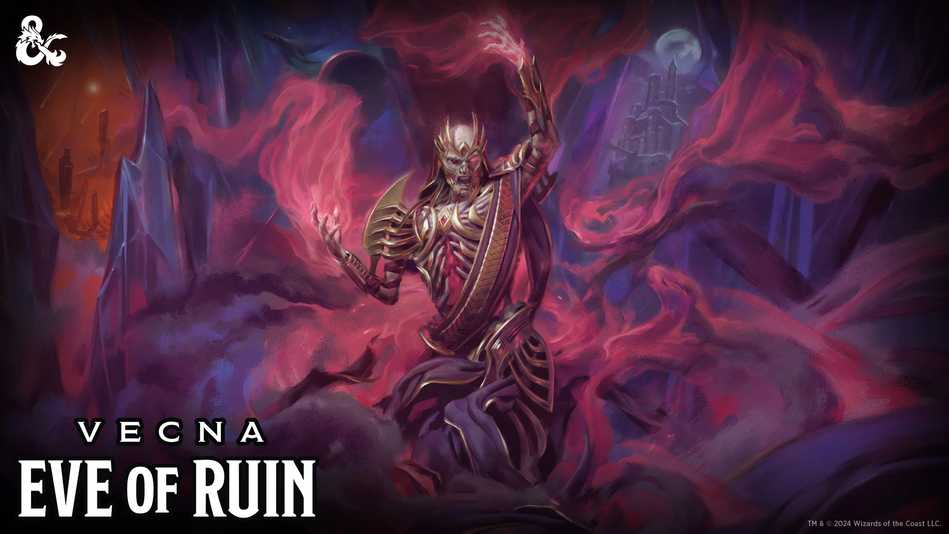 Wizards of the Coast Dungeons & Dragons Vecna: Eve of Ruin knyga aprašymas - Prekės nuotrauka