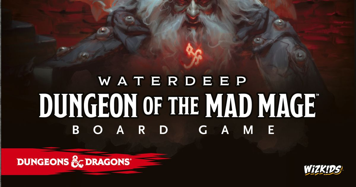 Wizards of the Coast Dungeons & Dragons: Waterdeep: Dungeon Of The Mad Mage Board Game aprašymas - Prekės nuotrauka