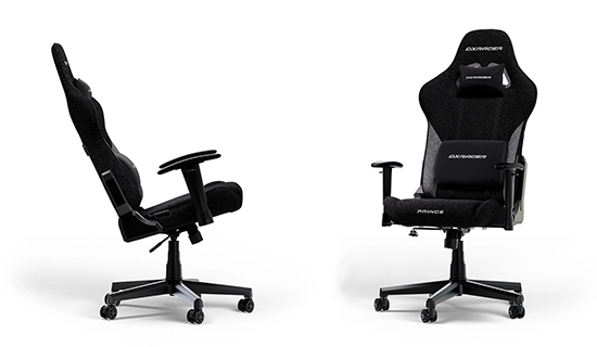 DXRACER Prince Series L juoda-pilka ergonominė kėdė (L24-FBC-NG) aprašymas - Prekės nuotrauka