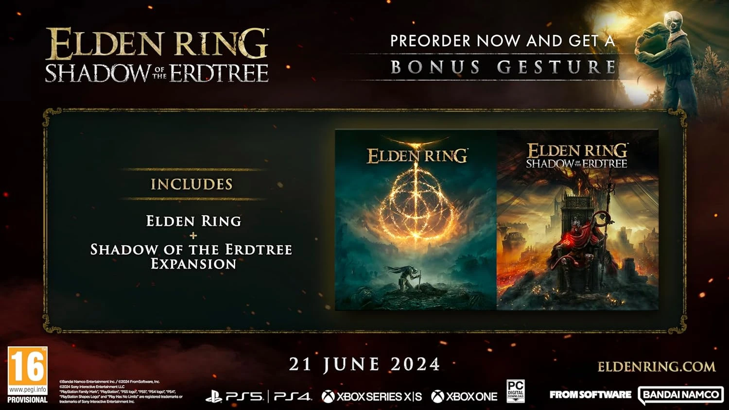 Bandai Namco Elden Ring: Erdtree leidimo šešėlis Xbox Series X aprašymas - Prekės nuotrauka Bandai Namco Elden Ring: Erdtree leidimo šešėlis Xbox Series X aprašymas - Prekės nuotrauka