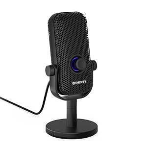 ENDORFY Solum Voice S Streaming juodas kondensatorinis mikrofonas |USB aprašymas - Prekės nuotrauka