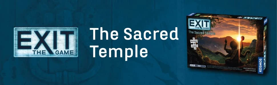 Kosmos Exit: The Game + Puzzle – The Sacred Temple aprašymas - Prekės nuotrauka