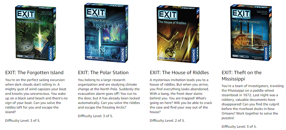 Kosmos Exit: The Game – The Haunted Roller Coaster aprašymas - Prekės nuotrauka
