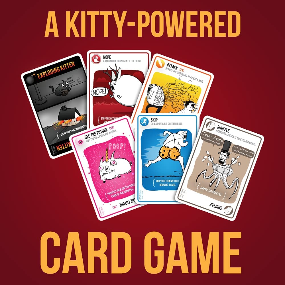 Asmodee Exploding Kittens aprašymas - Prekės nuotrauka