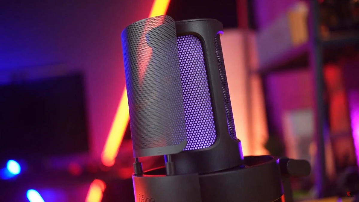 FIFINE Ampligame A8 laidinis mikrofonas su RGB apšvietimu | USB aprašymas - Prekės nuotrauka