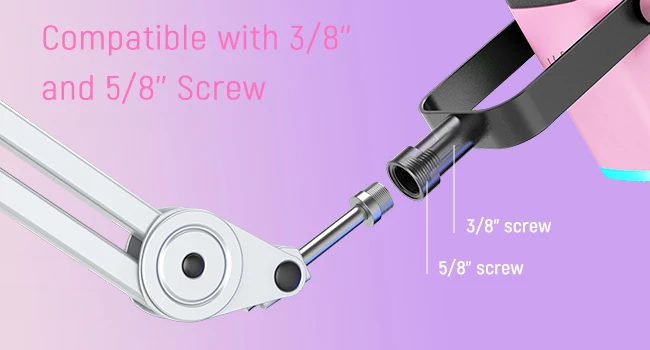FIFINE AmpliGame AM8P laidinis mikrofonas su RGB apšvietimu USB/XLR aprašymas - Prekės nuotrauka