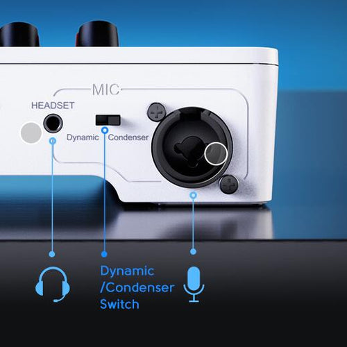FIFINE AmpliGame SC3 Audio mikšerinis pultas| USB/XLR aprašymas - Prekės nuotrauka