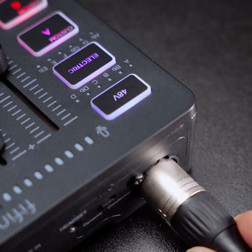 FIFINE AmpliGame SC3 Audio mikšerinis pultas| USB/XLR aprašymas - Prekės nuotrauka
