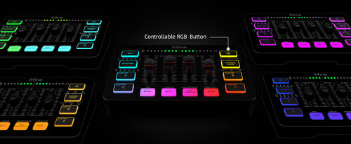 FIFINE AmpliGame SC3 Audio mikšerinis pultas| USB/XLR aprašymas - Prekės nuotrauka