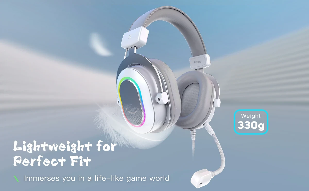 fifine-h6w-laidines-ausines-usb