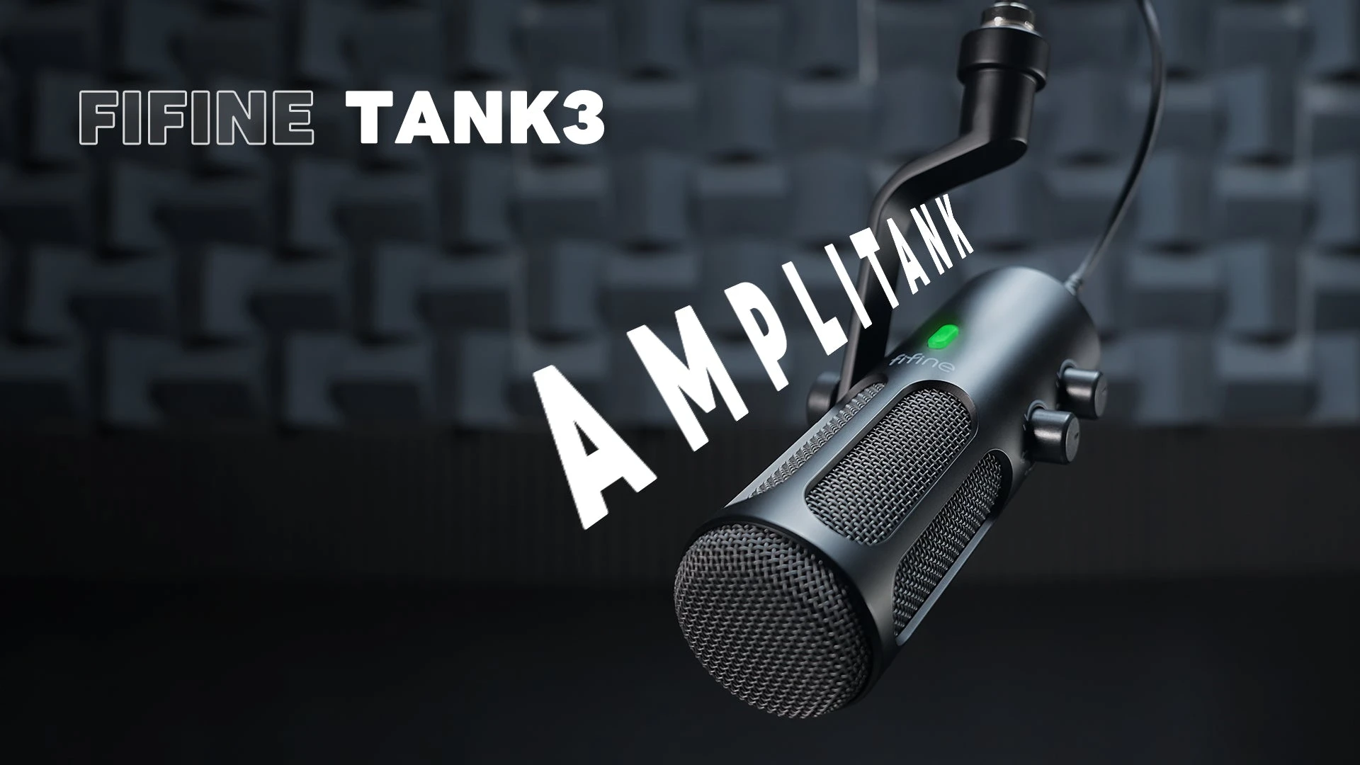 FIFINE TANK3 laidinis dinaminis mikrofonas | USB/XLR aprašymas - Prekės nuotrauka