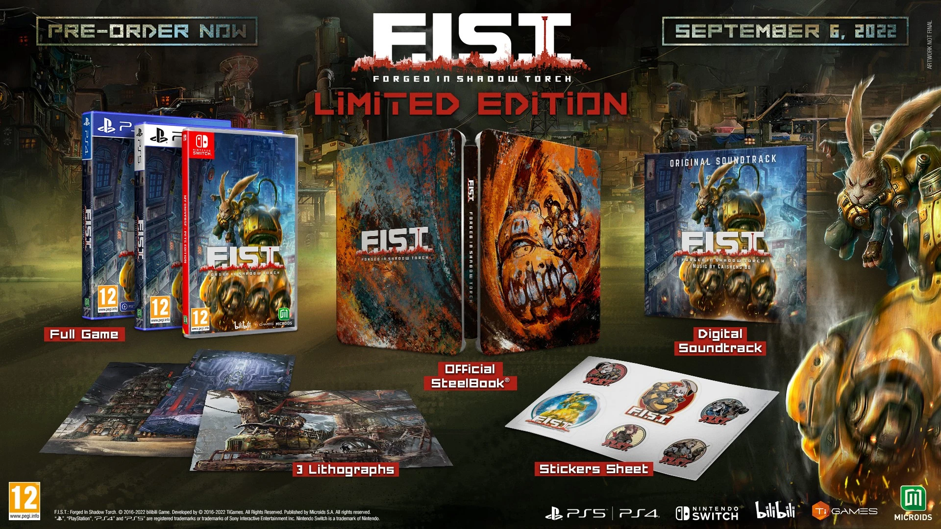 Microïds F.I.S.T.: Forged in Shadow Torch Limited Edition aprašymas - Prekės nuotrauka