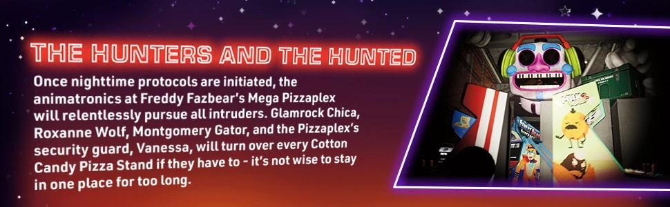 „Steel Wool Studios“ „Penkios naktys Freddy's“: saugumo pažeidimas PS4 aprašymas - Prekės nuotrauka