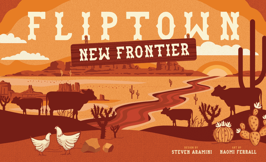 Write Stuff Games Fliptown: New Frontier aprašymas - Prekės nuotrauka