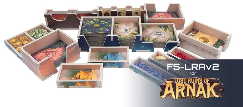 Folded Space Lost Ruins of Arnak Insert V2 aprašymas - Prekės nuotrauka