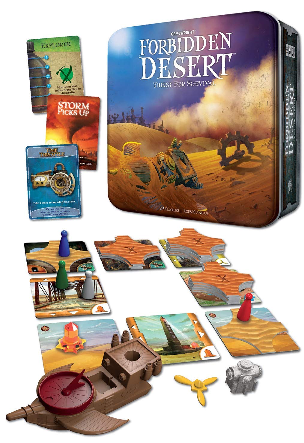 Gamewright Forbidden Desert aprašymas - Prekės nuotrauka