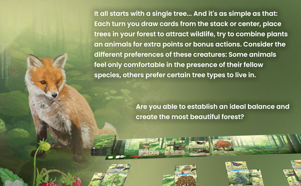 Lookout Games Forest Shuffle aprašymas - Prekės nuotrauka