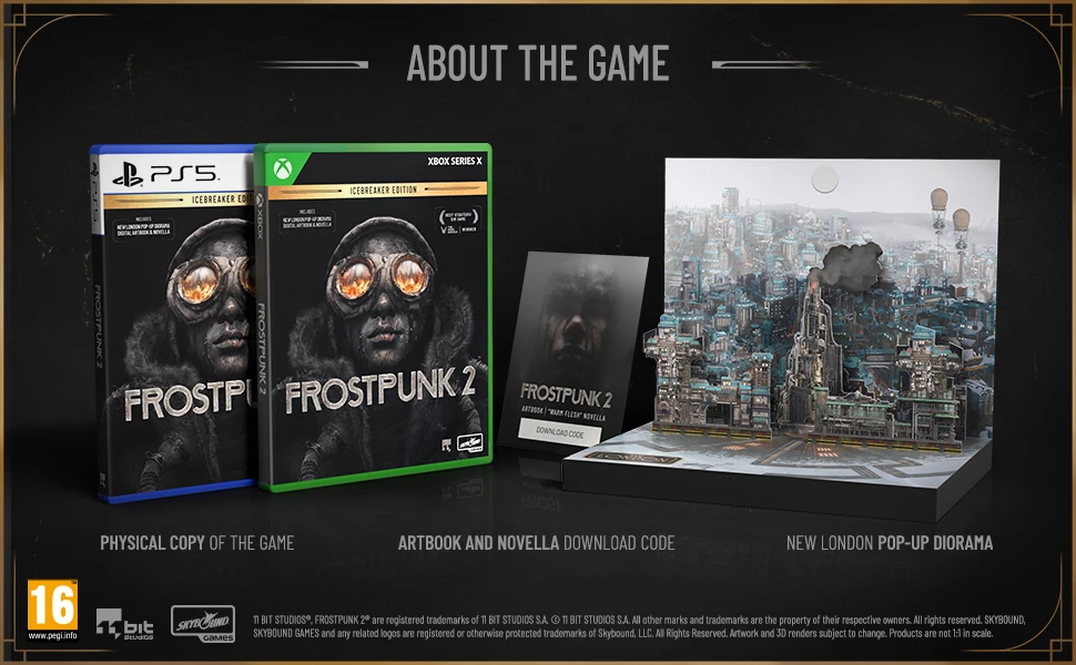 11Bit Studios Frostpunk 2 Icebreaker Edition PS5 aprašymas - Prekės nuotrauka