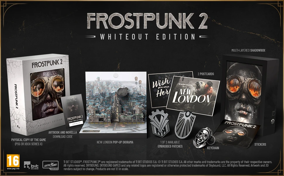11Bit Studios Frostpunk 2 Whiteout Edition PS5 aprašymas - Prekės nuotrauka