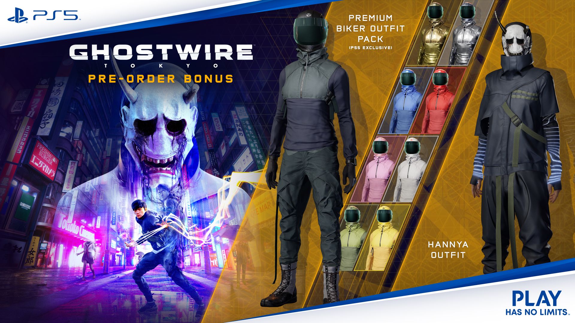 Bethesda Ghostwire: Tokijo PS5 aprašymas - Prekės nuotrauka