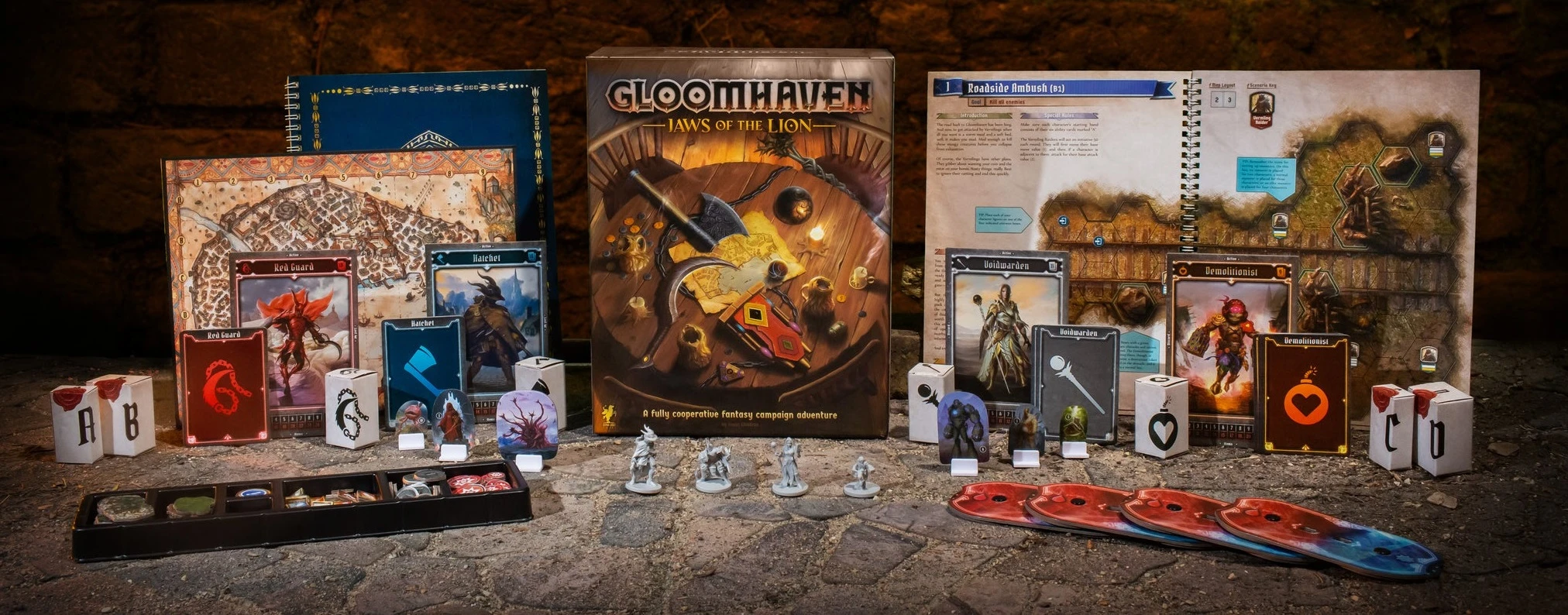 Cephalofair Games Gloomhaven: Jaws of the Lion aprašymas - Prekės nuotrauka