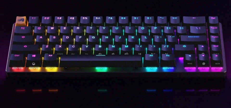 Klaviatūra Glorious PC Gaming Race GMMK 2 TKL 65% klaviatūros korpusas ANSI išdėstymas aprašymas - Prekės nuotrauka Klaviatūra Glorious PC Gaming Race GMMK 2 TKL 65% klaviatūros korpusas ANSI išdėstymas aprašymas - Prekės nuotrauka