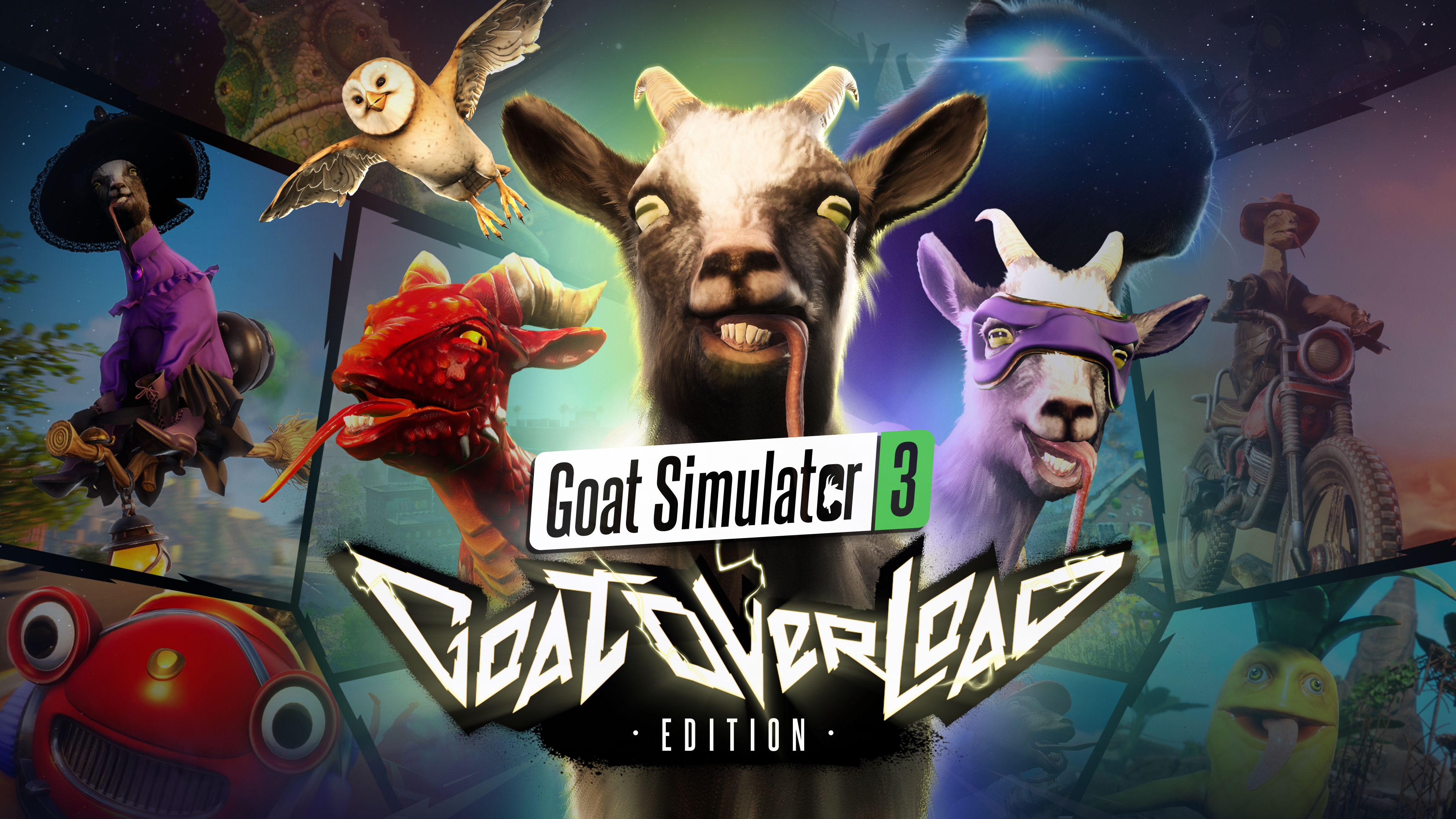 Coffee Stain Goat Simulator 3: Goat Overload Edition PS5 aprašymas - Prekės nuotrauka