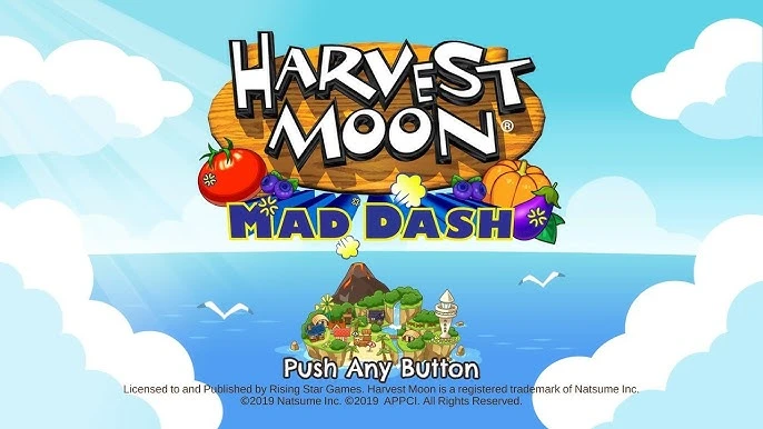 Rising Star Games Harvest Moon: Mad Dash PS4 aprašymas - Prekės nuotrauka