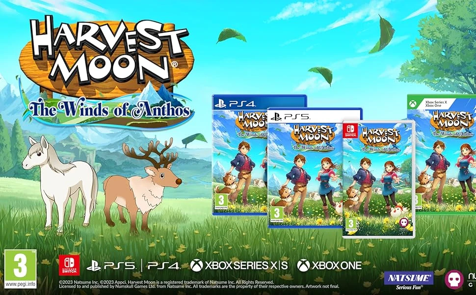 Numskull Harvest Moon Anthos PS5 vėjai aprašymas - Prekės nuotrauka
