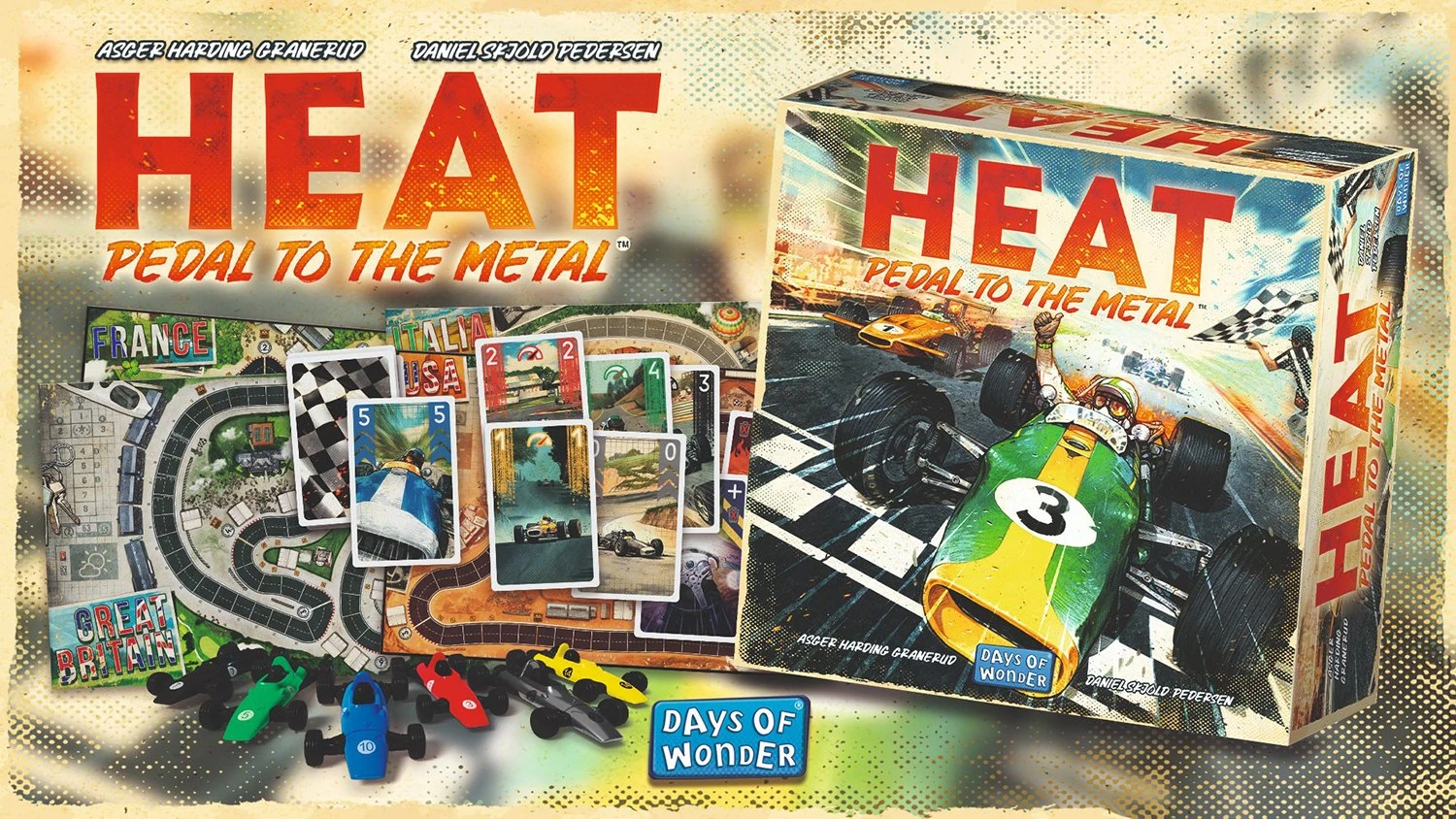 Days Of Wonder Heat: Pedal to the Metal aprašymas - Prekės nuotrauka