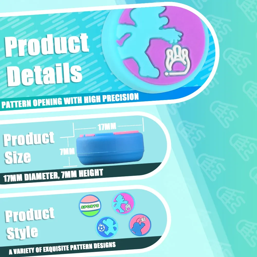 HONSON Switch Joycon silicon caps (Sports) aprašymas - Prekės nuotrauka