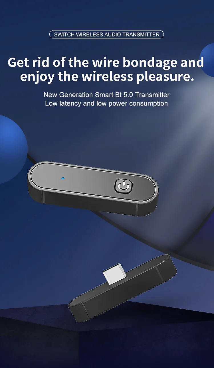 HONSON Switch/Switch Lite Bluetooth Transmitter aprašymas - Prekės nuotrauka
