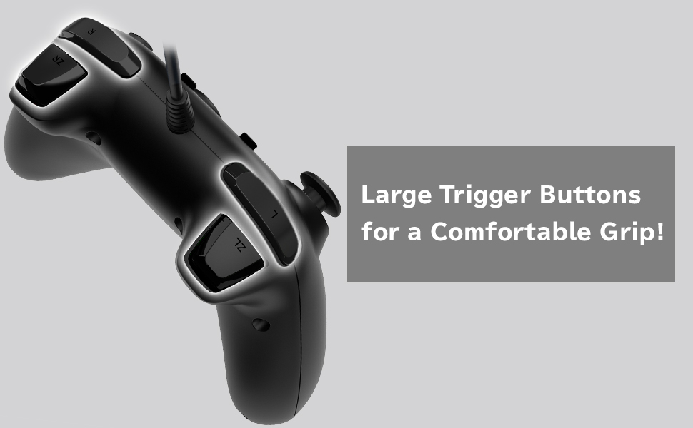 HORI Horipad Turbo laidinis pultelis Nintendo Switch (Juodas) aprašymas - Prekės nuotrauka HORI Horipad Turbo laidinis pultelis Nintendo Switch (Juodas) aprašymas - Prekės nuotrauka