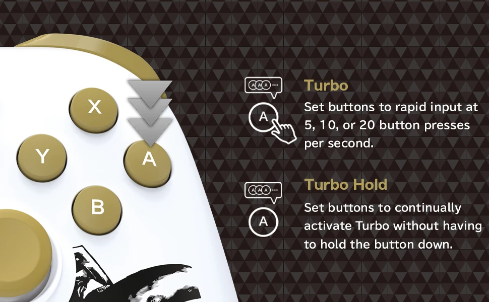 HORI Horipad Turbo laidinis pultelis Nintendo Switch (Mario) aprašymas - Prekės nuotrauka