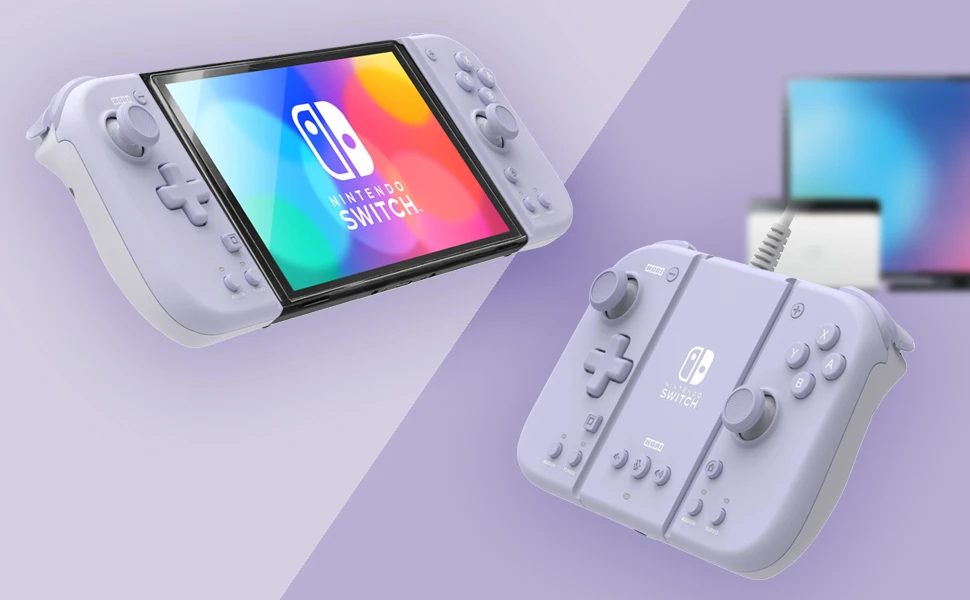 HORI Nintendo Switch Split Pad Compact priedų komplektas (Slate Pilkas) aprašymas - Prekės nuotrauka HORI Nintendo Switch Split Pad Compact priedų komplektas (Slate Pilkas) aprašymas - Prekės nuotrauka