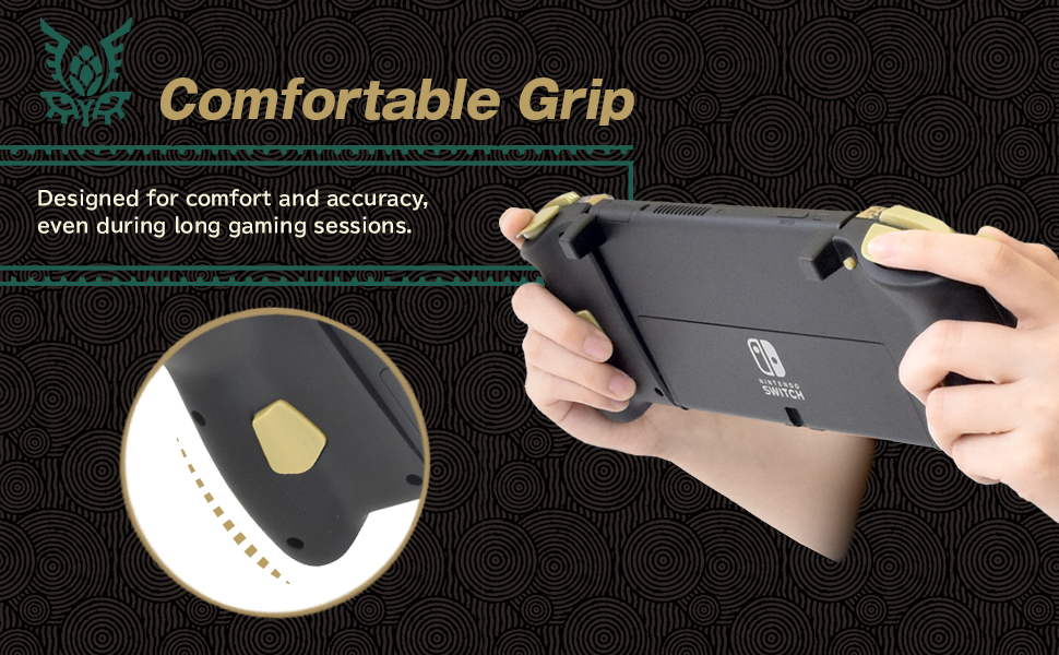 „HORI Nintendo Switch Split Pad Pro“ („ZELDA TEARS OF THE KINGDOM“) aprašymas - Prekės nuotrauka