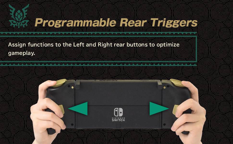 „HORI Nintendo Switch Split Pad Pro“ („ZELDA TEARS OF THE KINGDOM“) aprašymas - Prekės nuotrauka