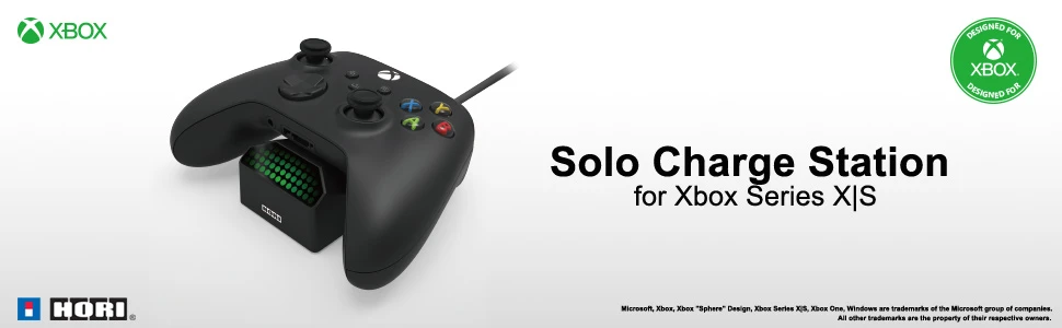 „HORI Solo“ įkrovimo stotelė, skirta „Xbox Series X S“ aprašymas - Prekės nuotrauka „HORI Solo“ įkrovimo stotelė, skirta „Xbox Series X S“ aprašymas - Prekės nuotrauka