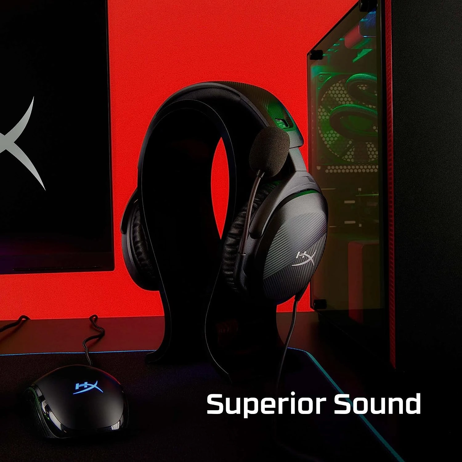 Žaidimų ausinės HyperX Cloud Stinger 2 (PC) aprašymas - Prekės nuotrauka